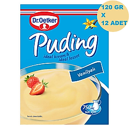 Dr.oetker vanilin puding 120gr x 12ad