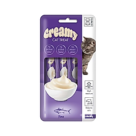 M-Pets Creamy Ton Balıklı Kedi Ödülü (4 x 15 g)
