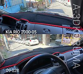Kia Rio 2000-2005 Konsol Torpido 3D Koruma