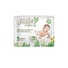 GİGGLES NO:5 BELDEN BAĞLAMALI ÇOCUK BEZİ 78Lİ