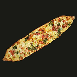 Peynirli Sebzeli Diyet Pide