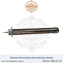 İnoksan Boiler Rezistans 4500 Watt Bym52 Bym52s