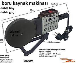 SU TESİSAT KAYNAK MAKİNASI DUBLE BOY BORU TESİSAT KAYNAK MAKİNASI