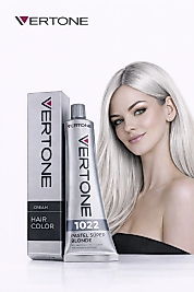 VERTONE SAÇ BOYASI 60 ML. (1022 PASTEL SÜPER BLONDE)