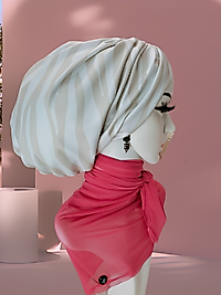 Desenli hazır bone