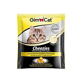 GimCat Cheezies Peynirli Kedi Ödül Tableti (10 g)