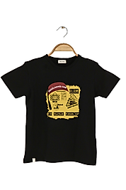 Yetişkin Kısa Kollu Bisiklet Yaka "Abdülhamid Han" Baskılı Tişört Mevsimlik Pamuklu