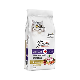Felicia Urinary & Care Hipoalerjenik Az Tahıllı Somonlu Kısırlaştırılmış Yetişkin Kedi Maması (12 kg)