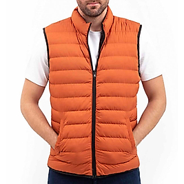 VAV WEAR Outdoor Tactical Çift Taraflı Su Geçirmez Yelek Siyah-Turuncu WESRIT01