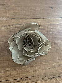 Army Green Organza Brooch