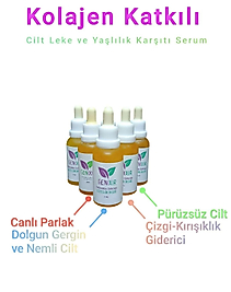Colejen katkılı  serum