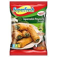 SUPERFRESH MİNİ BÖREK ISPANAK 500GR