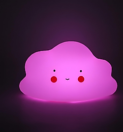 Gülenyüz Bulut Gece Lambası  (Pembe)