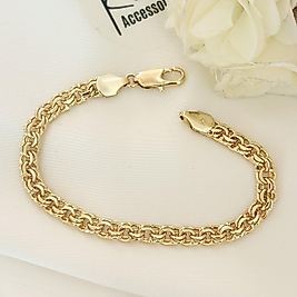 14K Örme Xuping Çelik Bileklik