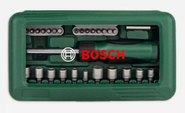 Bosch Vidalama ve Lokma Uç Seti (46 Parça)