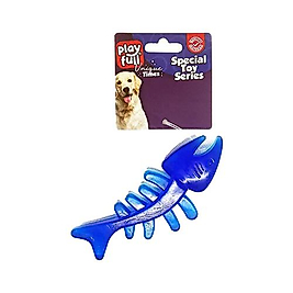 Playfull Plastik Balık Köpek Oyuncağı 13 x 5 cm