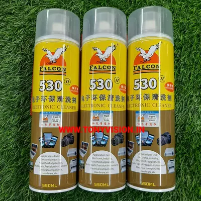Falcon 530 hassas elektronik kontak temizleyici sprey  550 ml
