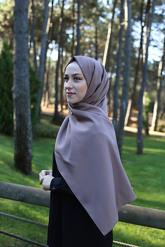 Düz Modal Polyester Şal 80 X 185 Ebat