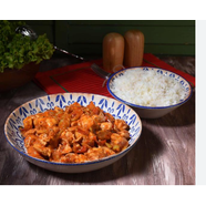 Acı Soslu Tavuk + Pirinç Pilavı