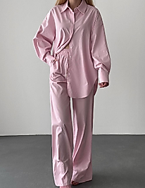 Şort pantolon gömlek üçlü takım