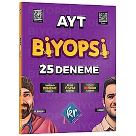 Dr. Biyoloji & Biosem AYT Biyopsi 25 Biyoloji Deneme KR Akademi Yayınları