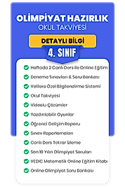 4. SINIF OLİMPİYAT HAZIRLIK & OKUL TAKVİYESİ