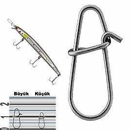 Rapala Klipsi ( Maket Balık Klipsi )