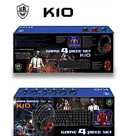 K10 Oyuncu Gamer Seti Klavye+Mouse+Kulaklık+Mouse Pad 4in1Set