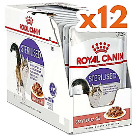Royal Canin Gravy  Kısırlaştırılmış Yaş Kedi Maması 85 Gr x 12 Adet