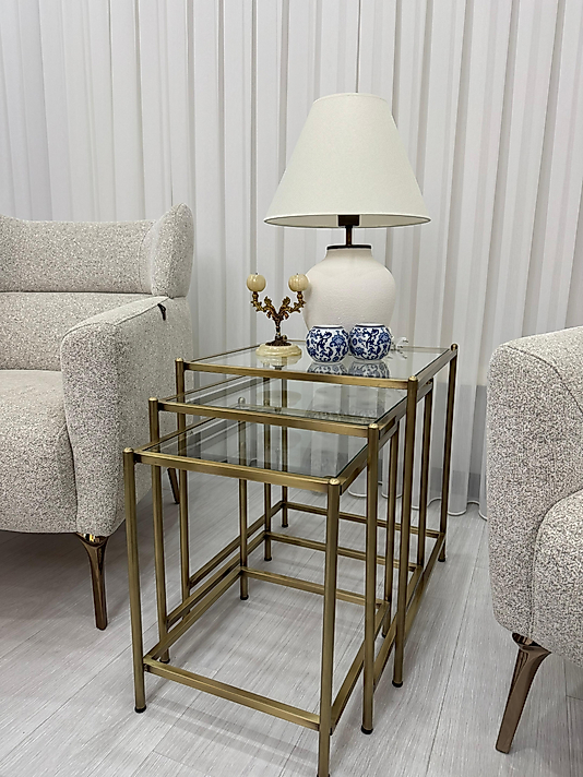 ESKİTME KAPLAMA BLOK KARE ZİGON ŞEFFAF CAM