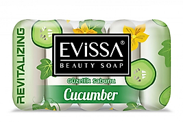 Evissa Güzellik Sabunu cucumber  5*55gr