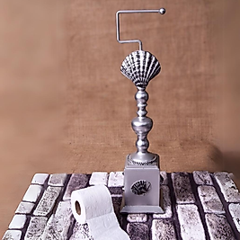 İstiridye Peçetelik GÜMÜŞ 66x16cm.