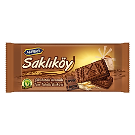 Saklıköy Çikolatalı Kremalı Bisküvi 87 G