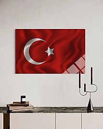 Bayraklı Cam Tablo