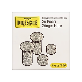 Cattie Kedi ve Köpek Su Pınarı Yedek Filtre Süngeri