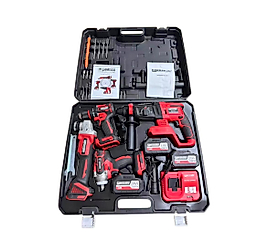 KİMMER PLUS DÖRTLÜ ŞARJLI MAKİNA SETİ