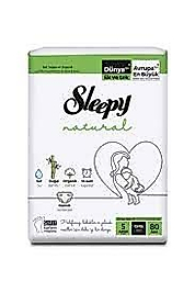 SLEEPY NATURAL 4LÜ JMB JUNIOR 80'Lİ