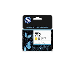 HP 712 29-ml Yellow DesignJet Ink Cartridge