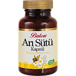 Balen Arı Sütü Kapsül 375 Mg 60 Kapsül