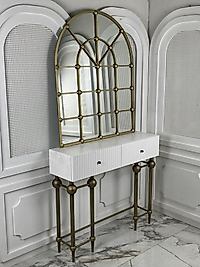 Art Dresuar -Top Top Ayna Takım -Eskitme Gold