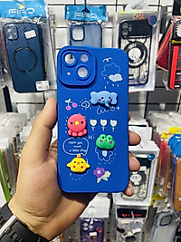 İphone 14 Ayıcık Kabartmalı Telefon Kılıfı