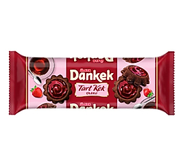 dankek tart  kek çilekli