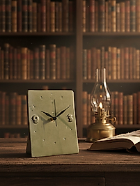 Haki Yeşil Masa Saati MS031