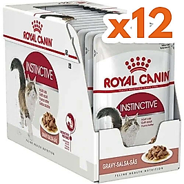 Royal Canin Gravy Instinctive Yaş Kedi Maması 85 Gr x 12 Adet
