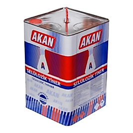 Akan Ekonomik Selülozik Tiner 17 Lt. (14 Kg)
