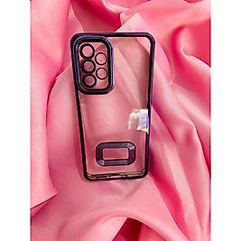 Samsung Galaxy A33 Mor Kamera Lens Korumalı Telefon Kılıfı