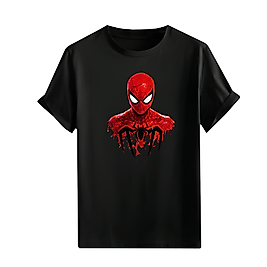 90'lar Çizgi Film Karakteri Spider Man Baskılı Oversize Unisex Tişört