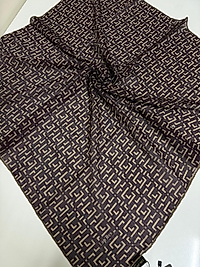 SOFT KETEN EŞARP GEOMETRİK DESEN 02