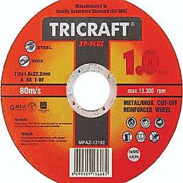 TRİCRAFT 3311 125 X 1 X 22 mm İNOX KESİCİ TAŞ