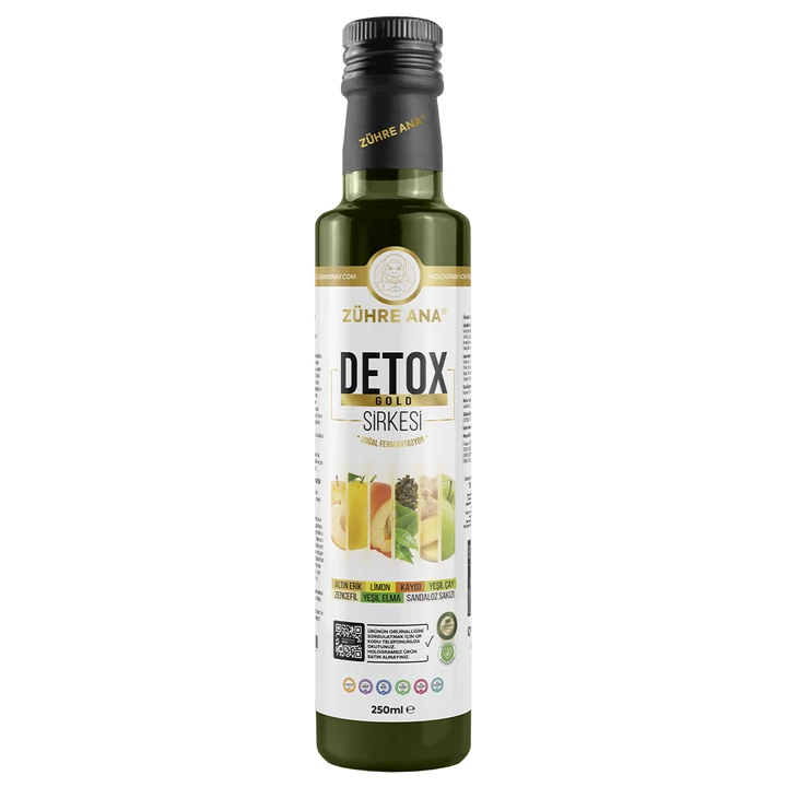 Zühre Ana Detox Gold Sirkesi Doğal Fermantasyon